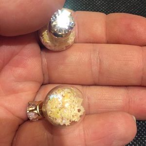 🫧 Lovely rhinestone Star confetti sequins double bubble jacket studs 🫧